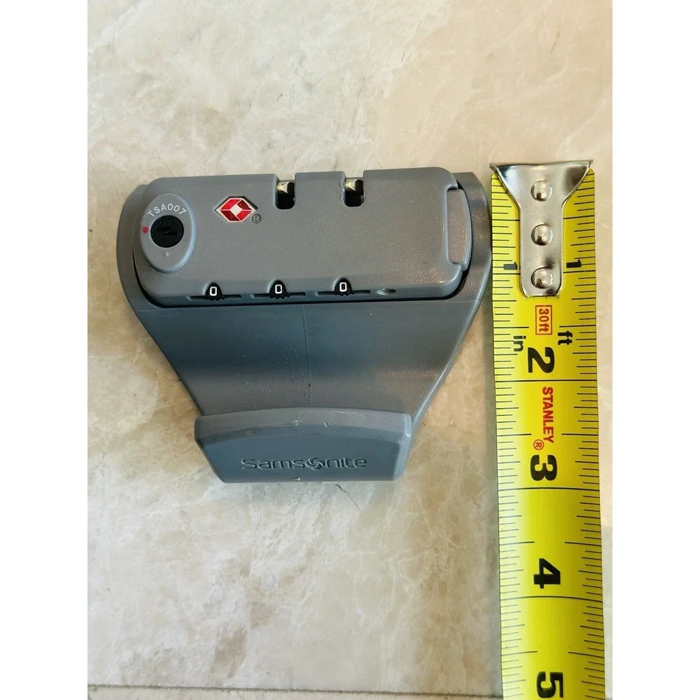 Samsonite TSA007 Replacement Luggage Lock Grey Combination 3-Dial Repair Part